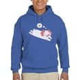thumbnail image 1 of Relaxing Pug In Love Hoodie Men -Smartprints Designs, Male Small, 1 of 4