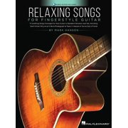 Relaxing Songs for Fingerstyle Guitar by Mark Hanson Solo Guitar Songbook with Tab and Standard Notation Plus Online Aud, Paperback