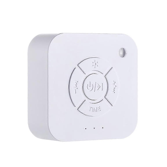 Relaxing Sounds White Noise Insomniac Aid Sleep Machine Led Mini Breathing Light