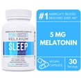 thumbnail image 1 of Relaxium Sleep Aid for Adults, Melatonin 5mg with Magnesium Glycinate, Sleep-Promoting Valerest & Ashwagandha, Non-Habit Forming Sleep Supplement, 60 Vegan Capsules, 30-Day Supply, 1 of 7