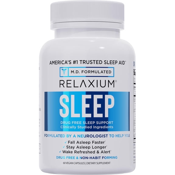 Relaxium Sleep Capsules 60 Capsules
