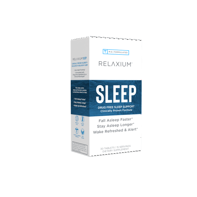 Relaxium Sleep Tablets Supplement, Sleep Aid 30 Ct.
