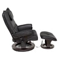 thumbnail image 1 of Relaxzen 8-Motor Massage Recliner with Lumbar Heat and Ottoman, 1 of 11