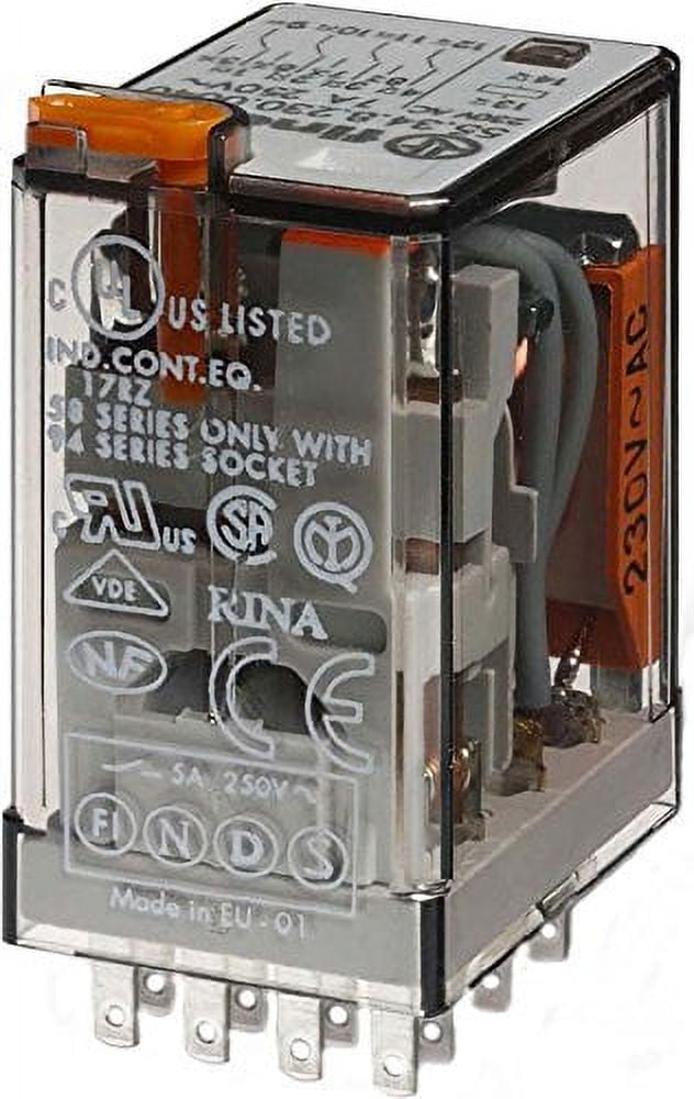 Relay 120V Coil 7A 250V 14Blade