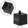 Relay 3pins LED Flasher Relay 12V Universal Electronic Adjustable