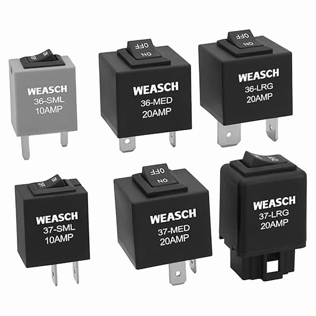 Relay Bypass Switch & Diagnostic Tester - 9038 Tester Kit, Scan Tool, Fuel Pump Relay Bypass Master, Replaces 9036/9037, Compatible with Domestic GM, BMW, Audi, Chrysler (6-Pack)