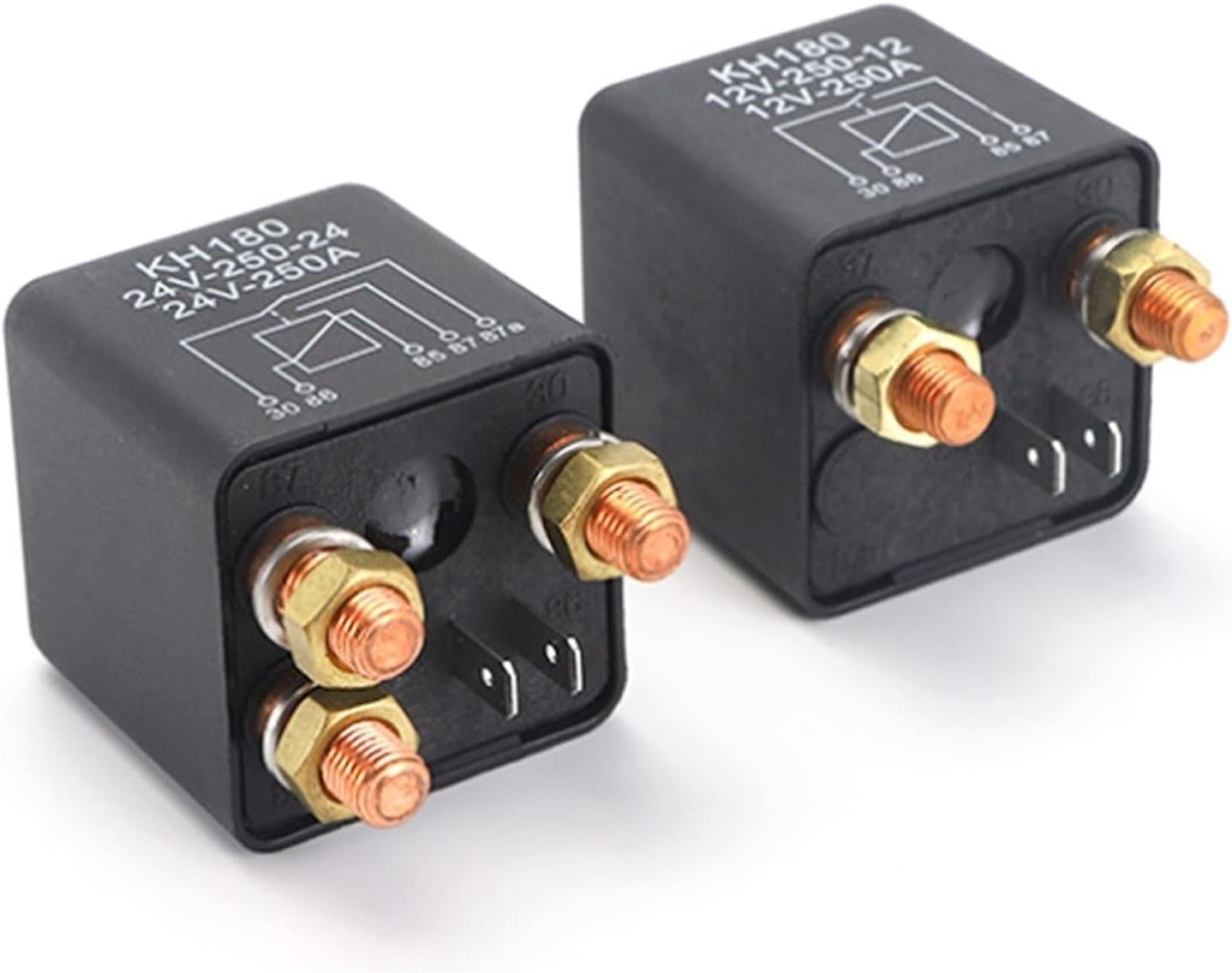 Relay Car Relay 12V 24V 250A Continuous Type High Power Motorcycle