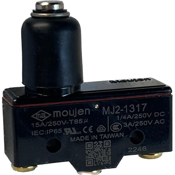 Relay & Control MJ2-1317 Microswitch - Oil Tight Momentary Contacts - Single Pole -Double Throw 15A, 125, 250 or 480 VAC
