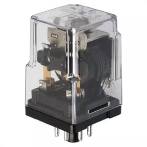 Relay & Control RCRP2CAC12 Relays - 8 & 11 Octal Base Plug In - DPDT - 8 Pin Plug-In - Octal Base 12VAC - 60 Hz