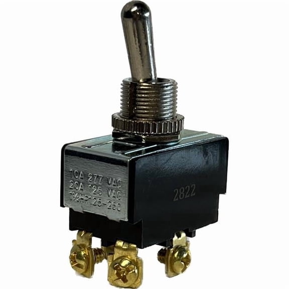 Relay & Control TS-703 Toggle Switches - DPST On-Off Screw Terminals 20A - 125VAC 10A - 250VAC