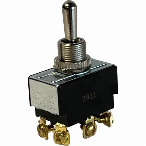 Relay & Control TS-704MM Momentary Toggles - DPDT On-Off-On Screw Terminals 20A - 125VAC 10A - 250VAC