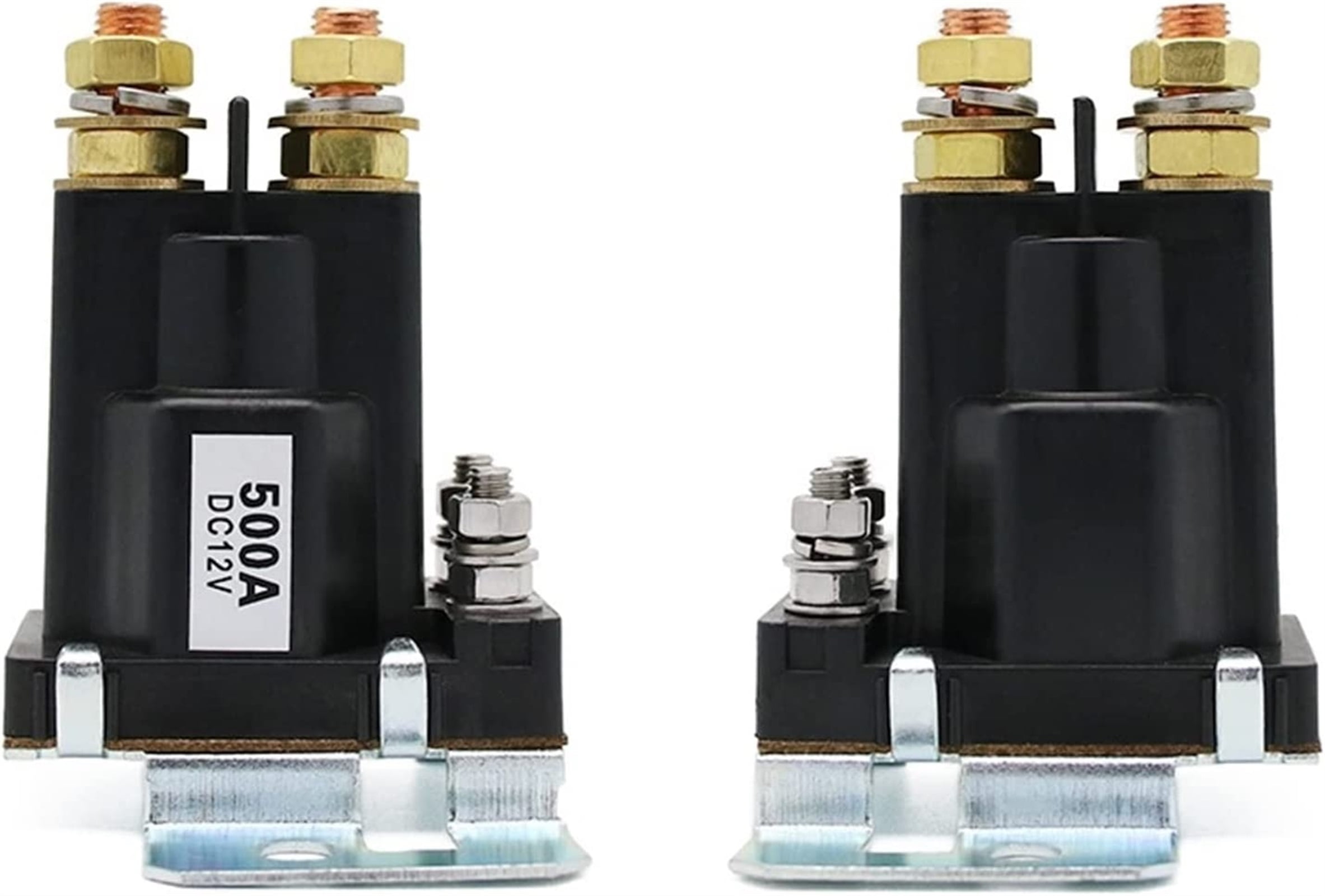 Relay Dual Battery Start Relay 4 Pin Large Current 500A 12V 24VDC Car