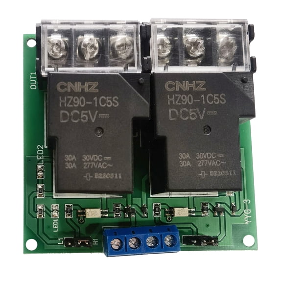 Relay Module,5v 30a Relay 30a Relay Optocoupler Relay Optocoupler Isolation 2-channel 5v 5v 30a Rusuo 2-channel Relay Rookin 2-channel Relay 2-channel Havou