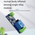 thumbnail image 1 of Relay Module Human Body Infrared Sensing Single Module Delay Time Adjustable Dual Mode Multifunction Module, 1 of 9