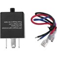 Relay Motocycle 3 Pin Adjustable Frequency Relay LED Flasher Turn