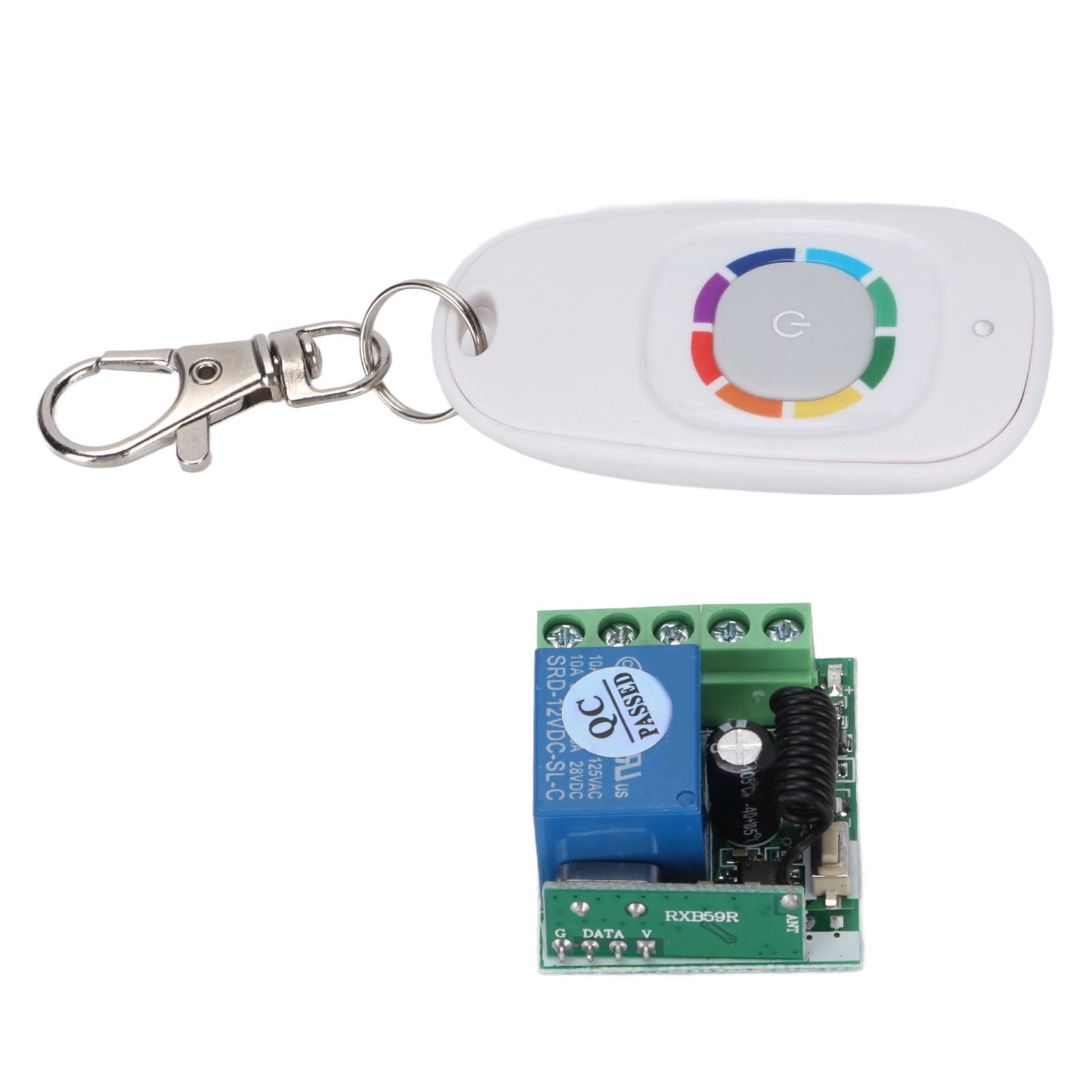 Relay Remote Switch, DC 12V Single Channel Single Button Control Switch