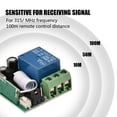thumbnail image 1 of Relay Remote Switch,Relay Remote Controller,DC 12V Single Channel Relay Module RF Switch Receiver Remote Control Transmitter, 1 of 8