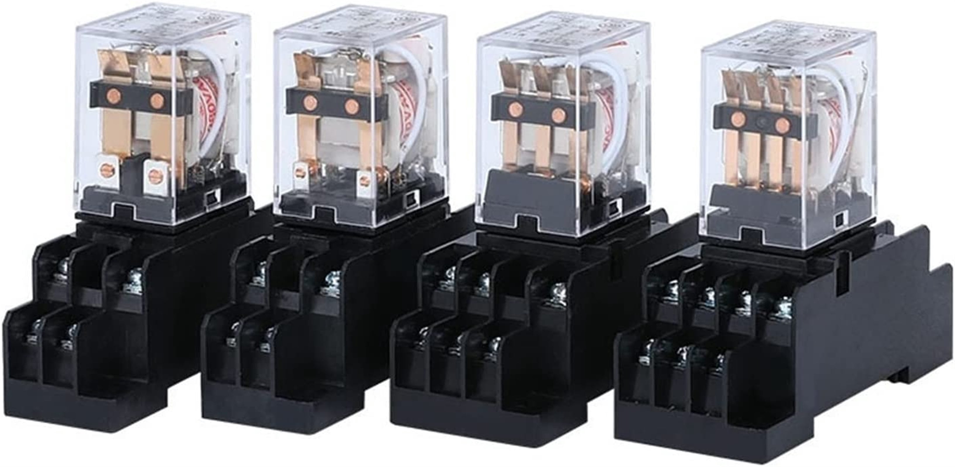1pcs Power Relay MY4NJ 12VDC 24VDC 110VAC 220VAC Coil 14 Pins 4NO 4NC