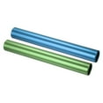 thumbnail image 1 of Relay Track Baton Aluminum Sports Tube Field Running Race Stick, Blue, Green, 2 Pack, 1 of 6