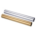 thumbnail image 1 of Relay Track Baton Aluminum Sports Tube Field Running Race Stick, Gold, Silver, 2 Pack, 1 of 6