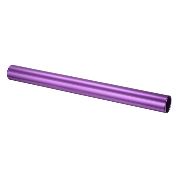 Relay Track Baton Aluminum Tube Field Running Race Stick for Athletics Sport, Purple