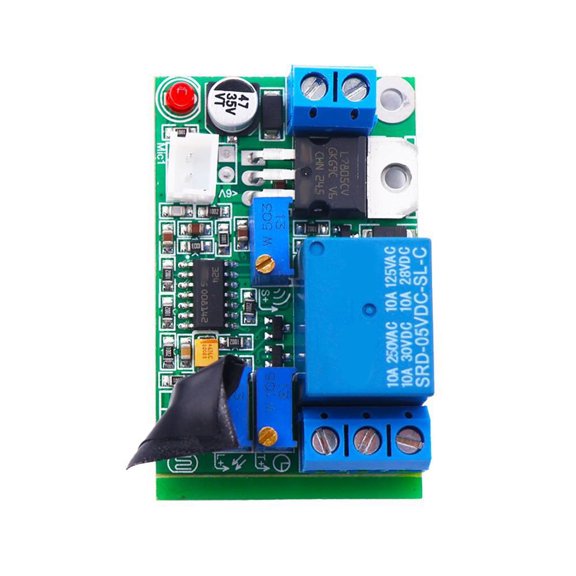 Relays Switching Module For Electrical Control Activated By Sound Or Light Featuring Adjustable Delay Supporting 7-30V