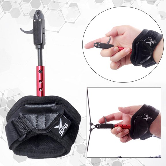 Release Aid Compound Bow Caliper Release Wrist Adjustable Strap Handed for Children