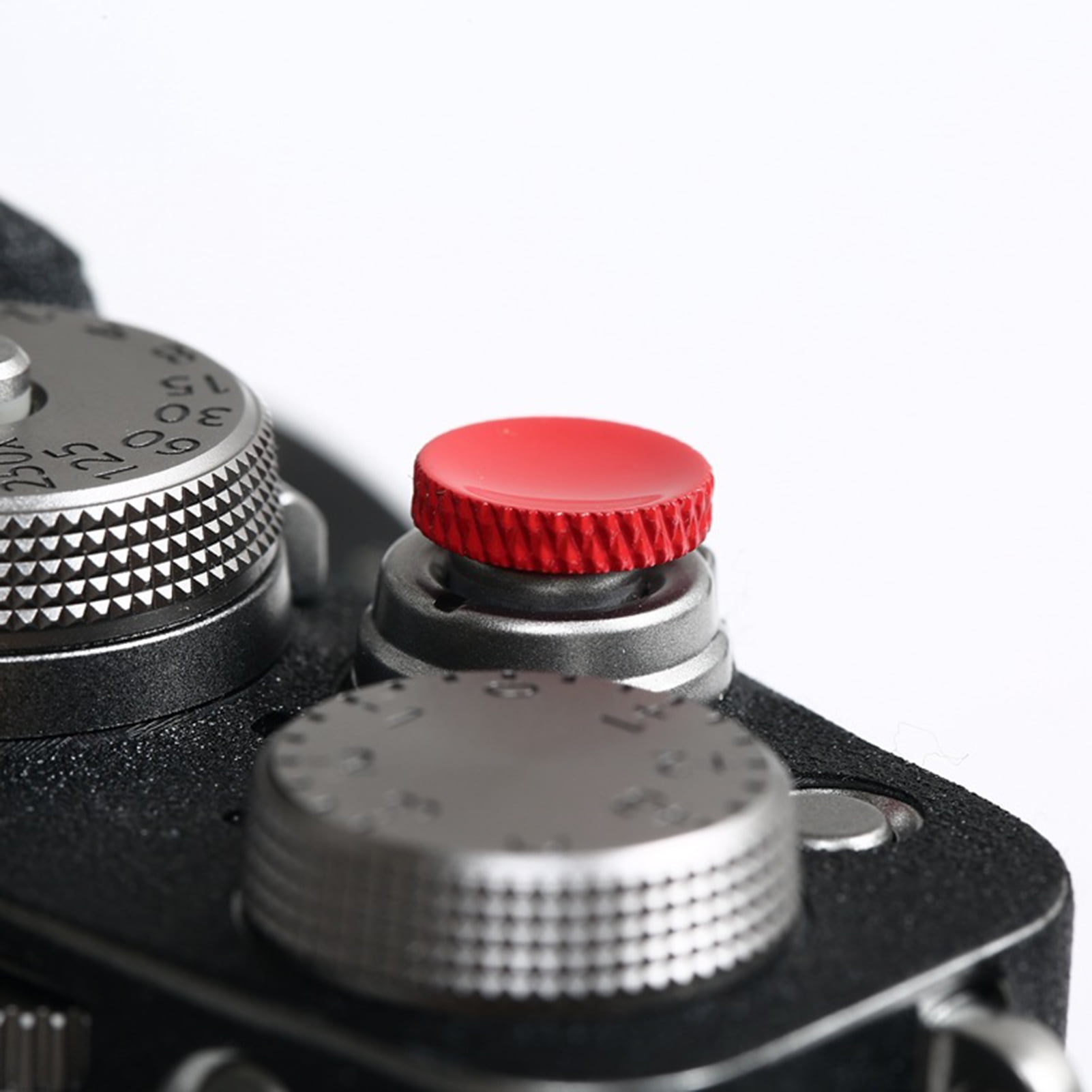 Release Button Decorative Concave Surface Brass Camera Soft