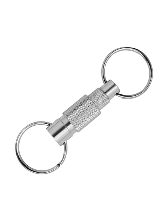 Release Keychains Detachable Pull Apart Keychains Double Pull Apart Chain for Backpacks Outdoor Camping