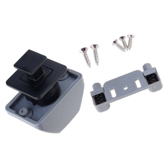 Release Push Button Lock Strong Alloy Construction Push Button Latches for Recreational Vehicles & Watercrafts