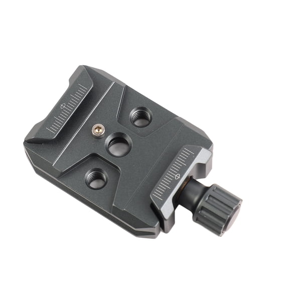 Release  QR-40S Aluminum Alloy Quick Release QR Plate Clamp With Arca QR Plate Slot 3/8-inch & 1/4-inch Screw Hole Compatible With  RS2/RSC2/RS3 QR Plate