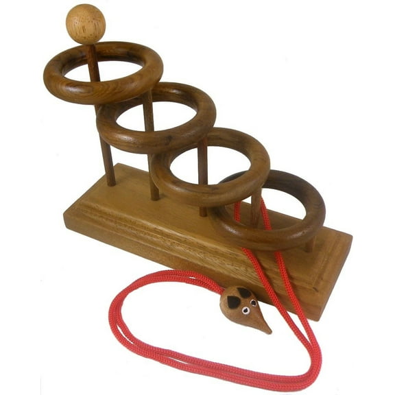 Release my Mouse String - Brain Teaser Wooden Puzzle