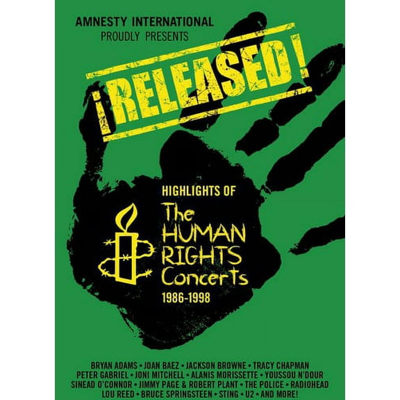 Released: Highlights of the Human Rights Concerts (DVD), Shout Factory, Music & Performance