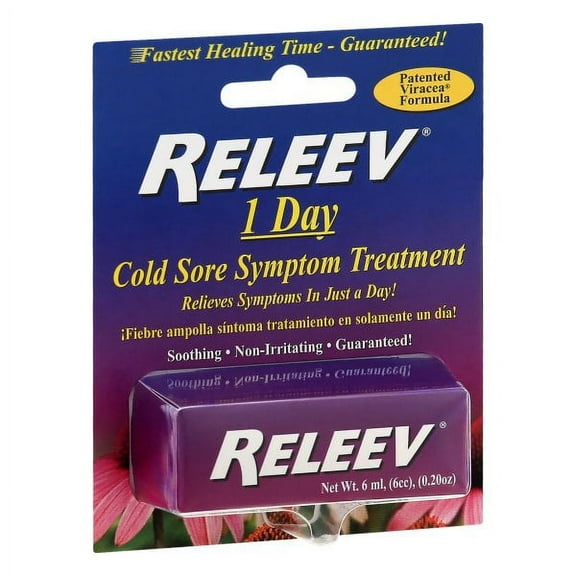 Releev Cold Sore Symptom Treatment I Day - .2 Oz