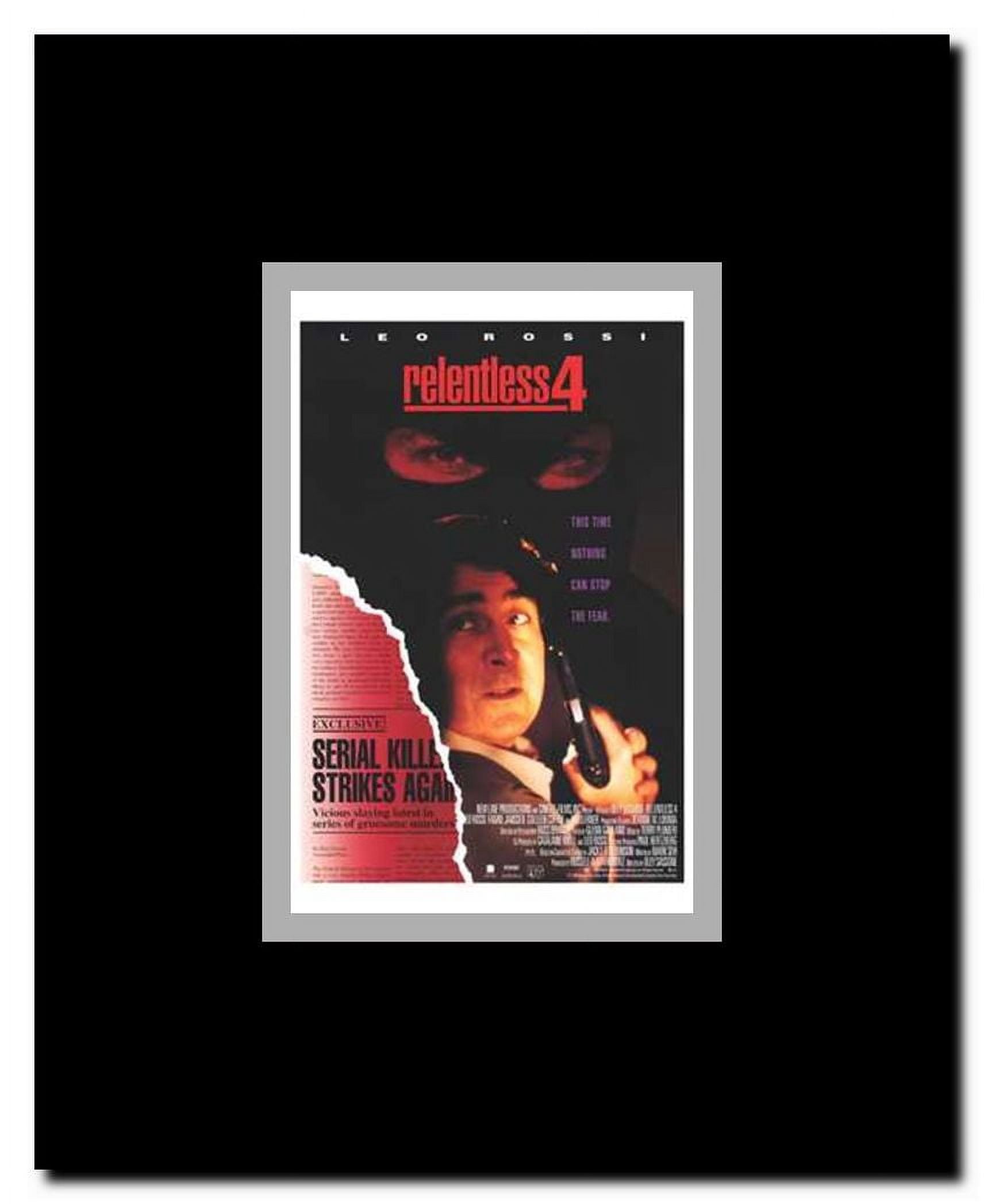 Relentless 4: Ashes to Ashes Framed Movie Poster