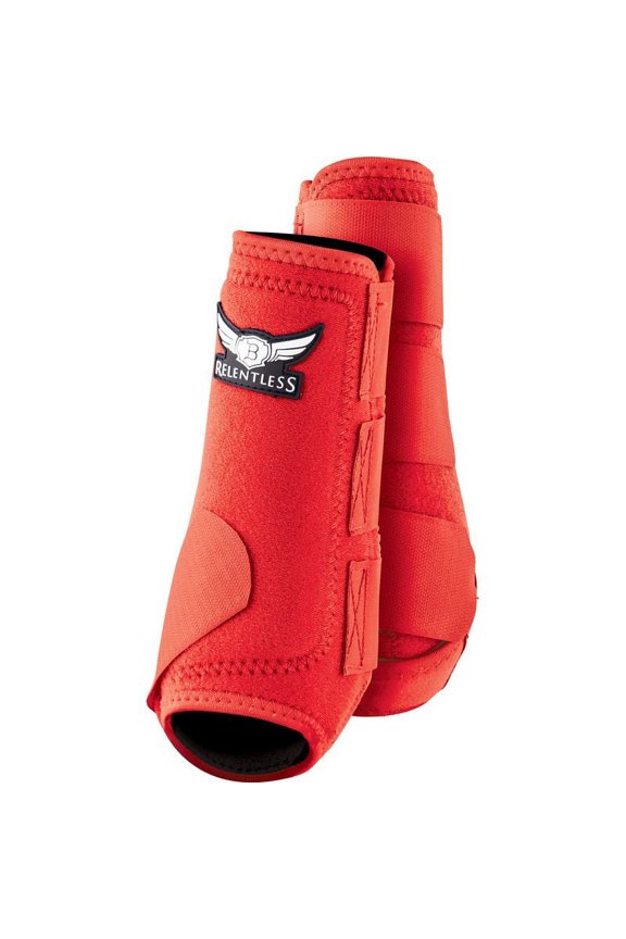 Relentless All Around Sport Boots Front Medium Red
