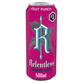 thumbnail image 1 of Relentless Fruit Punch Energy Drink 500ml (pack of 12), 1 of 1