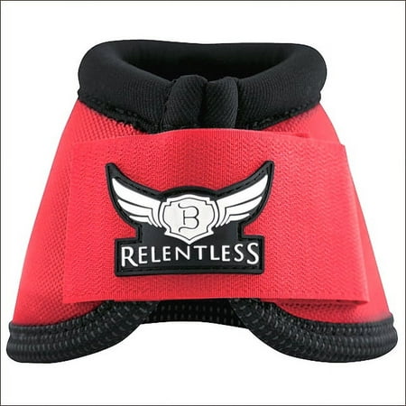 Relentless Strikeforce No-Turn Bell Boots Red Large