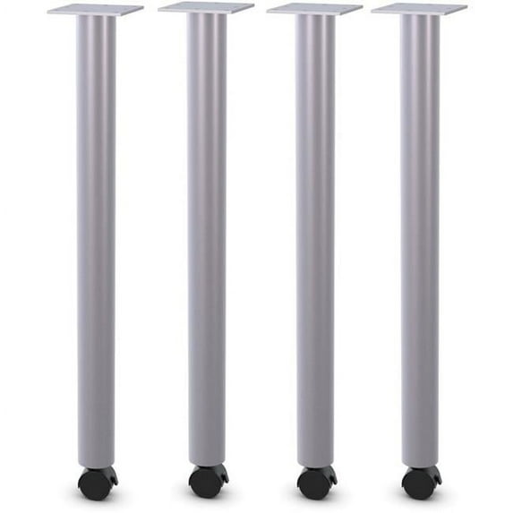 Relevance Tabletop Post Legs, Gray - Set of 4