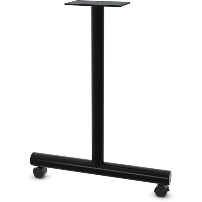 Relevance Tabletop Wheeled T-Leg Base, Black - Set of 2 - Walmart.com