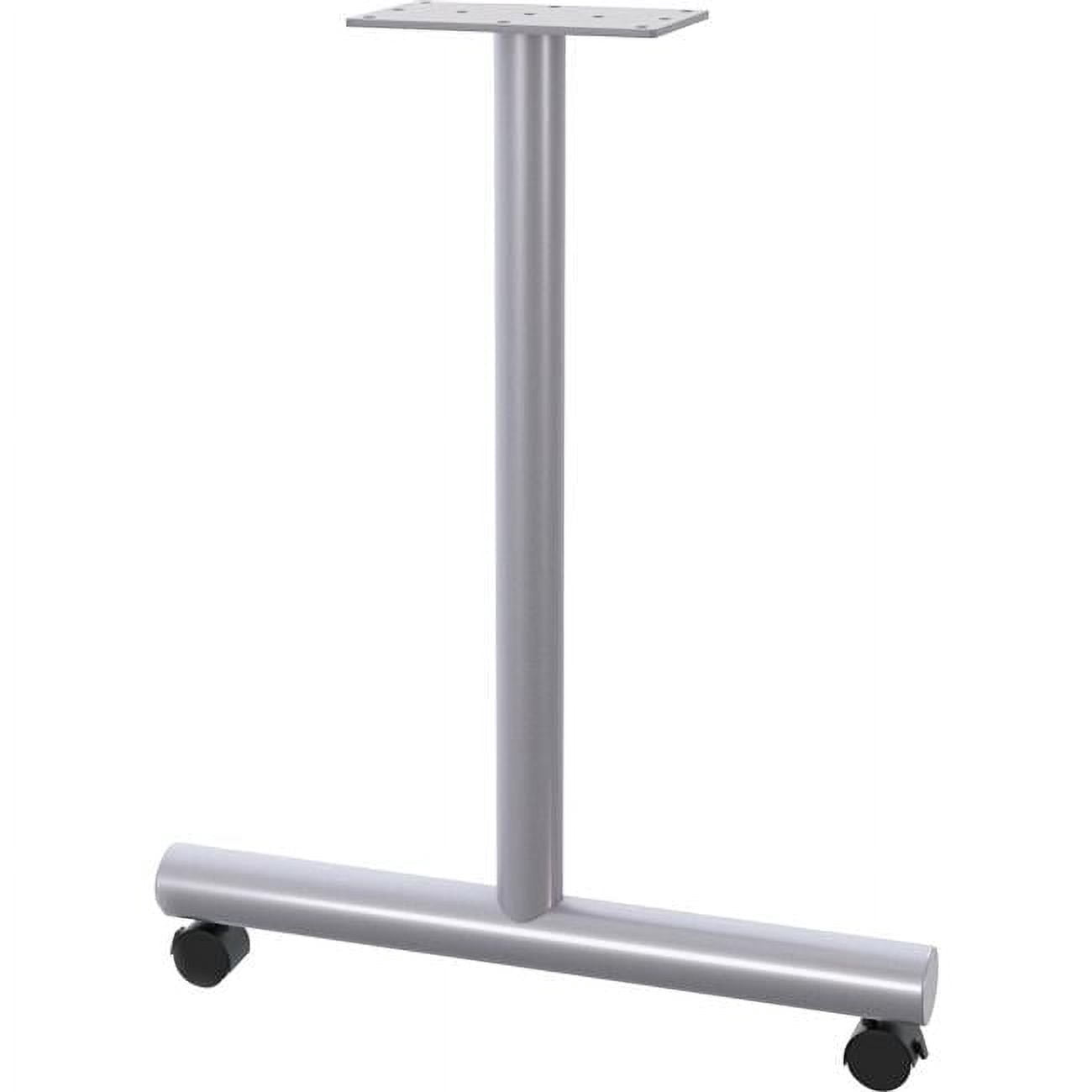 Relevance Tabletop Wheeled T-Leg Base, Gray - Set of 2 - Walmart.com