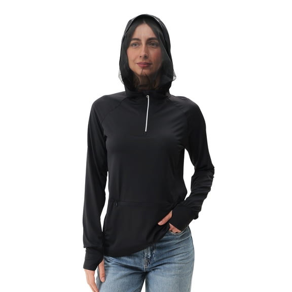 Relexit Women Mosquito Jacket Lightweight UPF 50 Sun Protection Bug Shirt