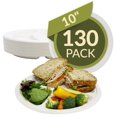 Reli. Compostable Paper Plates, 10 HYZ01 Inch (130 Pack Bulk) 3