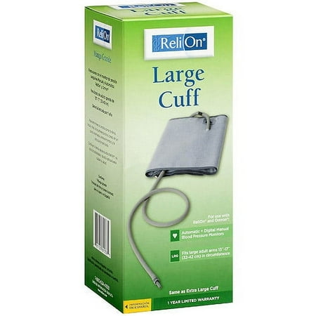ReliOn Blood Pressure Monitor, Large Cuff