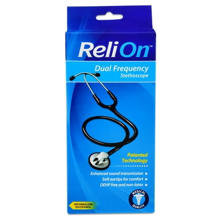 ReliOn Dual Frequency Stethoscope