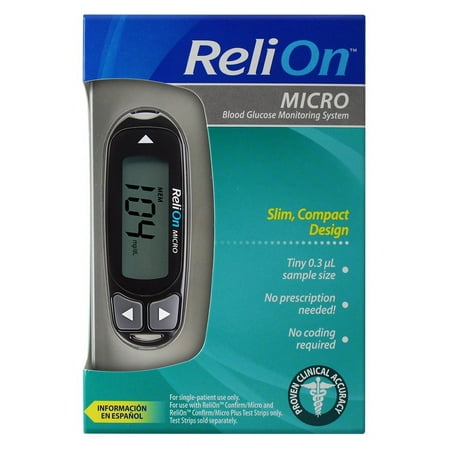 ReliOn Micro Blood Glucose Monitoring System