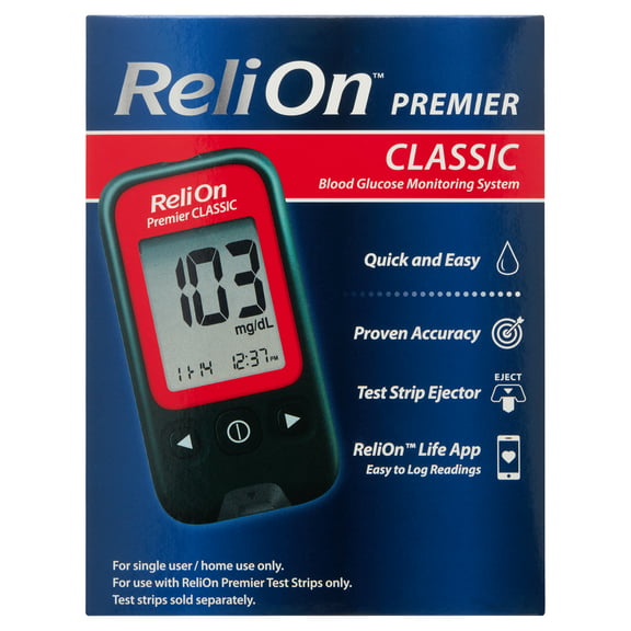 ReliOn Premier CLASSIC Blood Glucose Monitoring System