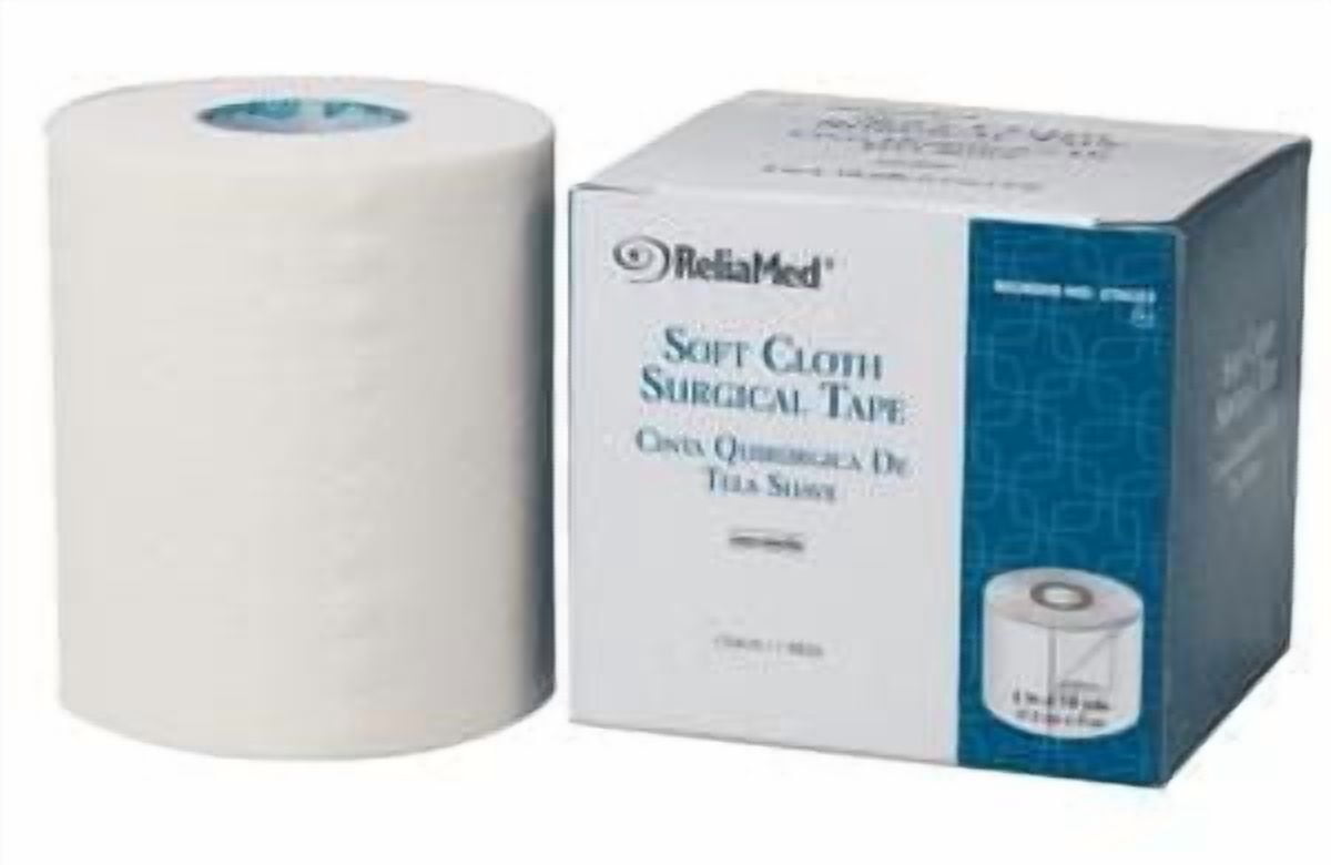 ztsc03 - reliamed soft cloth surgical tape 3 x 10 yds.