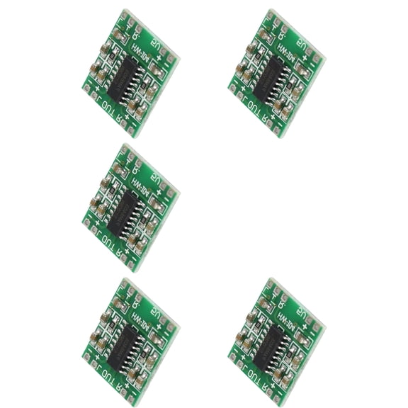 Reliability 2x3W Class D Digital Amplifier Module with Overloads Short Circuits Protections for Safe Use Easy Connection