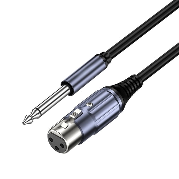 Reliability 6.35Mm Male To Female Microphone Cable For Clear Sound And Stable Connection Sound Cable 2M/3Meter/5M